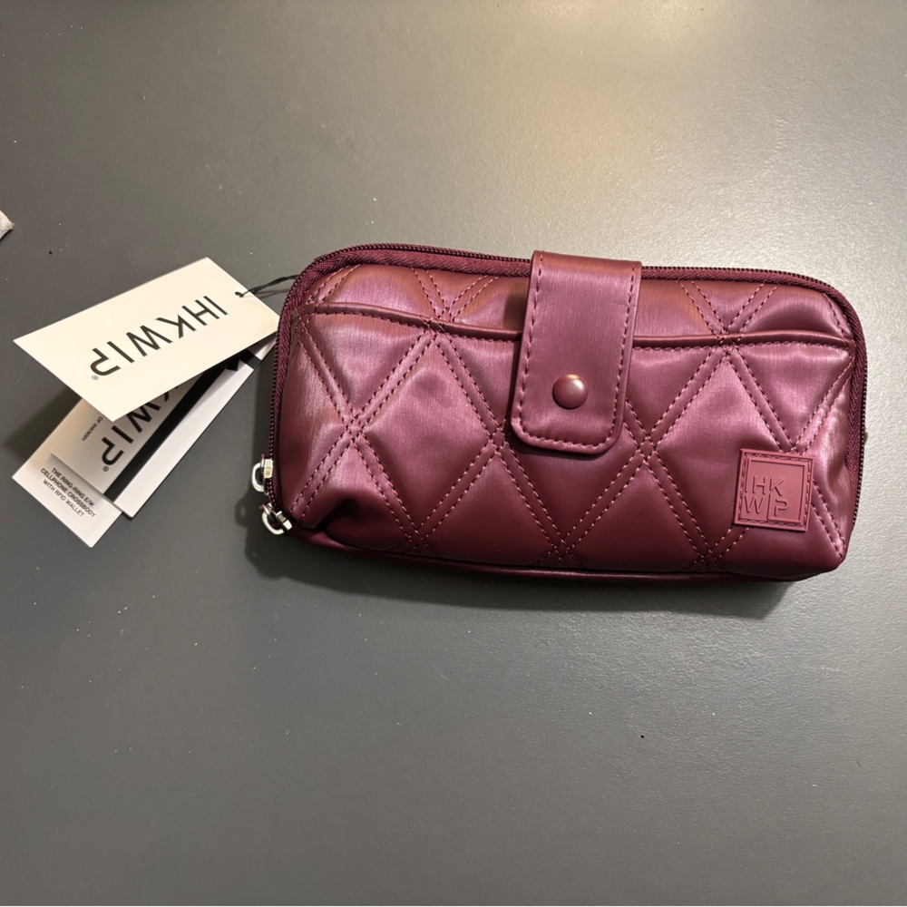 IHKWIP Crossbody Wallet Convertible Purse New with Tags
